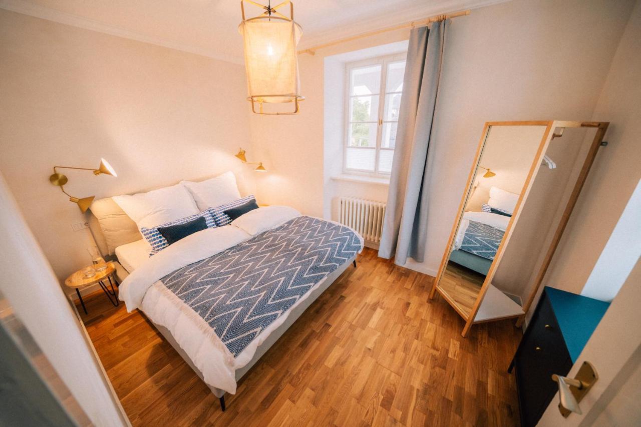 Gut Foersterlay - Exklusive Boutique Apartments Im Historischen Winzerhaus Direkt An Der Mosel Lösnich Buitenkant foto