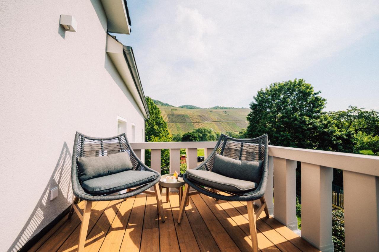 Gut Foersterlay - Exklusive Boutique Apartments Im Historischen Winzerhaus Direkt An Der Mosel Lösnich Buitenkant foto